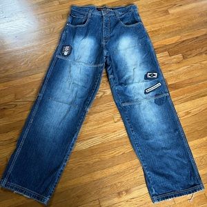 Y2K Vintage South Pole Embroidered Jeans